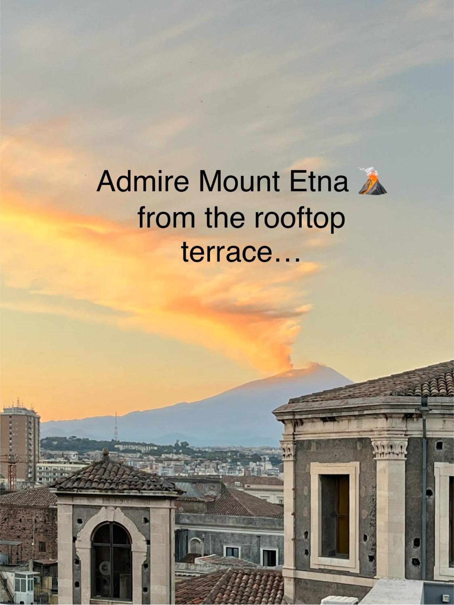 La Terrazza Di Sant'Agata Catânia Exterior foto