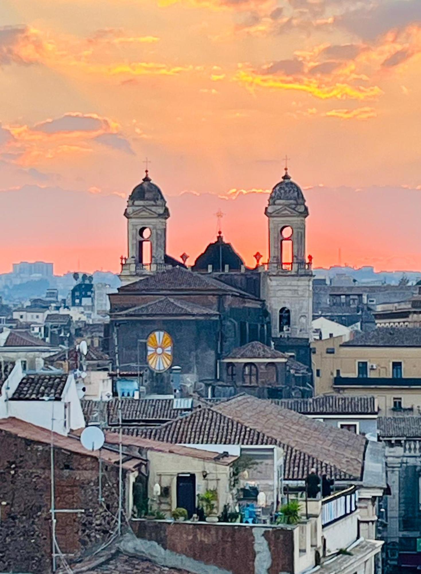 La Terrazza Di Sant'Agata Catânia Exterior foto