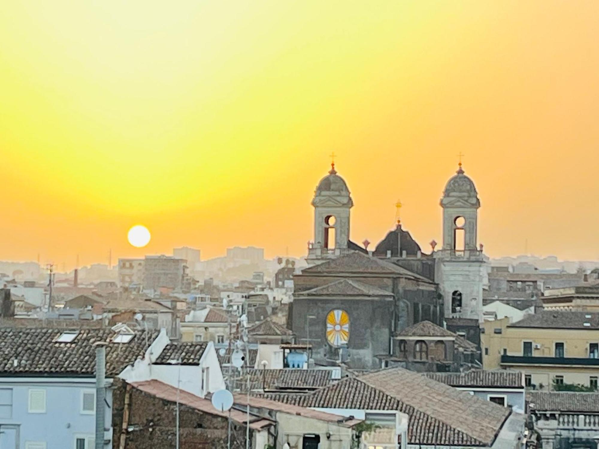 La Terrazza Di Sant'Agata Catânia Exterior foto